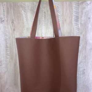 Műbőr táska  - táska & tok - bevásárlás & shopper táska - shopper, textiltáska, szatyor - Meska.hu