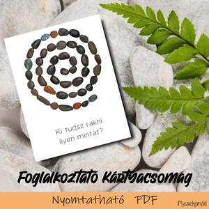 Kirakó a természet kincseiből - foglalkoztató kártyacsomag - Meska.hu