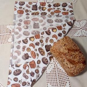 Kenyér/pékárú bevásárló zsák - táska & tok - bevásárlás & shopper táska - kenyeres zsák - Meska.hu
