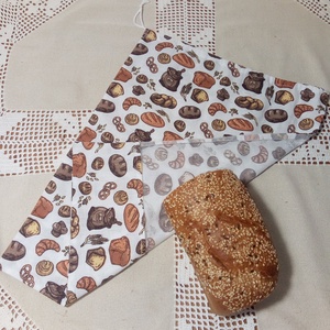 Kenyér/pékárú bevásárló zsák - táska & tok - bevásárlás & shopper táska - kenyeres zsák - Meska.hu