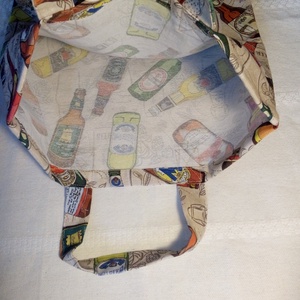 Bevásárló textil szatyor - sörösüveg - táska & tok - bevásárlás & shopper táska - shopper, textiltáska, szatyor - Meska.hu