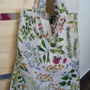 Bélelt textil válltáska, szatyor - mező - táska & tok - kézitáska & válltáska - válltáska - Meska.hu