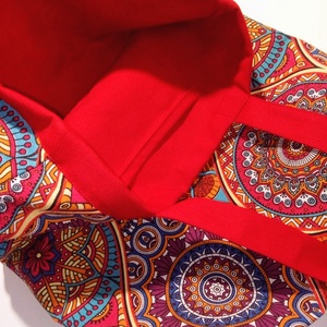 Mandala mintás textil szatyor, jóga/bevásárló táska - erős dupla vászon - táska & tok - kézitáska & válltáska - nagy pakolós táska - Meska.hu