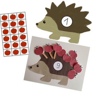 Számlálás 10-ig_süni, Játék & Sport, Készségfejlesztő és Logikai játék, Oktató játékok, , MESKA