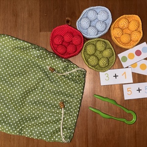 Számláljunk gombócokkal! - Meska.hu