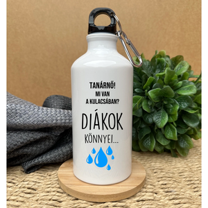 Fehér színű kulacs tanároknak - otthon & életmód - konyhafelszerelés, tálalás - italos kellékek - kulacsok - Meska.hu