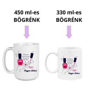 Legjobb műkörmös ajándék  körmös bögre - otthon & életmód - konyhafelszerelés, tálalás - tálalás - bögre & csésze - Meska.hu