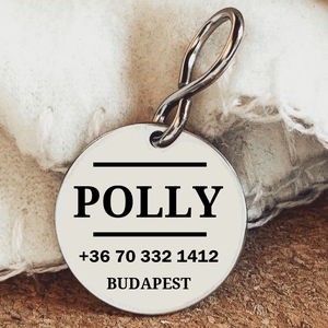 Kutyabiléta  gravírozott, egyedi kutyabiléta gravírozás, Otthon & Életmód, Kisállatoknak, Kutyáknak, Kutya biléta, Gravírozás, pirográfia, MESKA