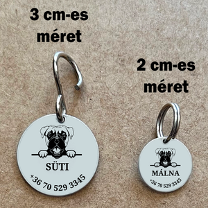 Biléta boxernek - otthon & életmód - kisállatoknak - kutyáknak - kutya biléta - Meska.hu