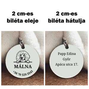 Uszkár kutyabiléta - otthon & életmód - kisállatoknak - kutyáknak - kutya biléta - Meska.hu