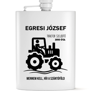 Traktoros ajándék  vicces flaska szett - otthon & életmód - konyhafelszerelés, tálalás - flaska, csatos üveg - Meska.hu