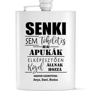 Apukás flaska a világ legjobb apujának - otthon & életmód - konyhafelszerelés, tálalás - flaska, csatos üveg - Meska.hu
