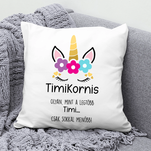 Unikornisos párna  ajándék lányoknak - otthon & életmód - lakástextil - párna & párnahuzat - Meska.hu