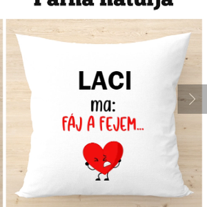 2 oldalas, erotikus párna vicces szöveggel - otthon & életmód - lakástextil - párna & párnahuzat - Meska.hu