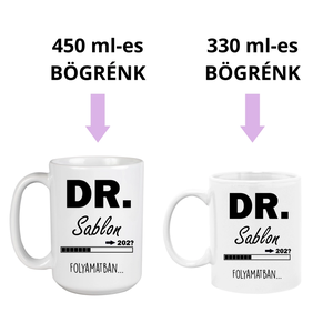 Vicces ajándék orvosoknak  neves bögre - otthon & életmód - konyhafelszerelés, tálalás - tálalás - bögre & csésze - Meska.hu