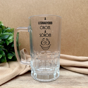 Söröskorsó, humoros férfiaknak - otthon & életmód - konyhafelszerelés, tálalás - tálalás - sörös pohár és korsó - Meska.hu