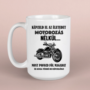 Poénos motoros bögre - otthon & életmód - konyhafelszerelés, tálalás - tálalás - bögre & csésze - Meska.hu
