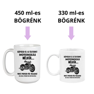 Poénos motoros bögre - otthon & életmód - konyhafelszerelés, tálalás - tálalás - bögre & csésze - Meska.hu