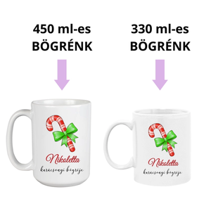 Neves karácsonyi bögre - otthon & életmód - konyhafelszerelés, tálalás - tálalás - bögre & csésze - Meska.hu