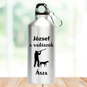 Legjobb vadász ajándék  egyedi kulacs - otthon & életmód - konyhafelszerelés, tálalás - italos kellékek - kulacsok - Meska.hu