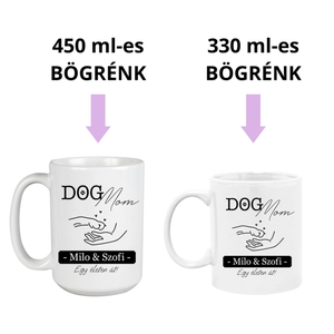 Egyedi, páros bögre  kutyás gazdiknak - otthon & életmód - konyhafelszerelés, tálalás - tálalás - bögre & csésze - Meska.hu