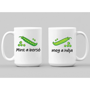 Cuki, borsós bögre pároknak - otthon & életmód - konyhafelszerelés, tálalás - tálalás - bögre & csésze - Meska.hu
