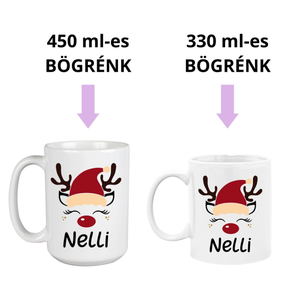 Cuki karácsonyi bögre - otthon & életmód - konyhafelszerelés, tálalás - tálalás - bögre & csésze - Meska.hu