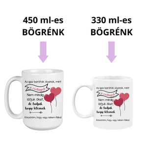 Barátnős bögre  legjobb barátoknak - otthon & életmód - konyhafelszerelés, tálalás - tálalás - bögre & csésze - Meska.hu