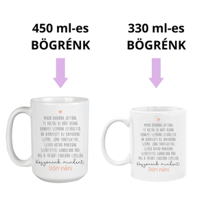 Ballagási ajándék ovónéniknek  gyerekneves kerámia bögre - otthon & életmód - konyhafelszerelés, tálalás - tálalás - bögre & csésze - Meska.hu