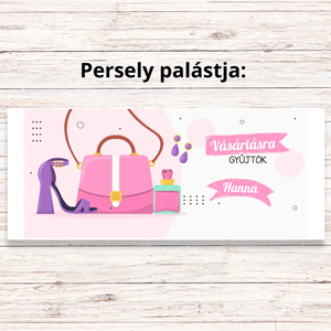 Vásárlásra gyűjtök - persely csajoknak - otthon & életmód - dekoráció - asztal és polc dekoráció - persely - Meska.hu