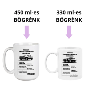 Autós bögre férfinak - otthon & életmód - konyhafelszerelés, tálalás - tálalás - bögre & csésze - Meska.hu