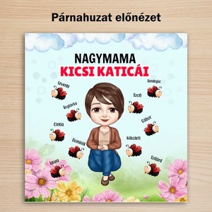Mama kicsi katicái - ajándék párna mamáknak - otthon & életmód - lakástextil - párna & párnahuzat - Meska.hu