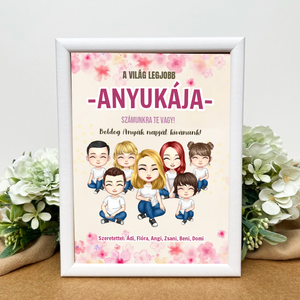 Anyák napi kép édesanyáknak, Otthon & Életmód, Dekoráció, Kép & Falikép, Poszter, Fotó, grafika, rajz, illusztráció, MESKA