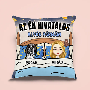 Az én hivatalos alvós párnám - választható figurákkal - otthon & életmód - lakástextil - párna & párnahuzat - Meska.hu