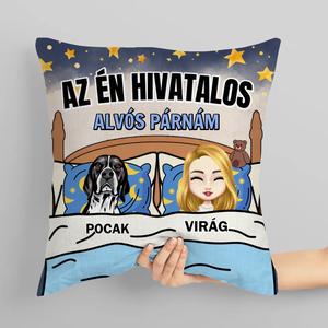 Az én hivatalos alvós párnám - választható figurákkal - otthon & életmód - lakástextil - párna & párnahuzat - Meska.hu