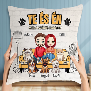 Te és én - kisállatos párna pároknak, Otthon & Életmód, Lakástextil, Párna & Párnahuzat, Mindenmás, MESKA