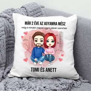 Az agyamra mész - személyre szabható párna pároknak, Otthon & Életmód, Lakástextil, Párna & Párnahuzat, Mindenmás, MESKA