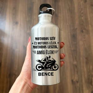 Neves ajándék motorosnak, Otthon & Életmód, Konyhafelszerelés, tálalás, Italos kellékek, Kulacsok, Decoupage, transzfer és szalvétatechnika, Mindenmás, MESKA