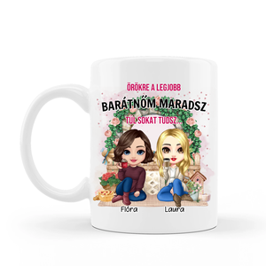 Tavaszi, csajos bögre barátnőknek - otthon & életmód - konyhafelszerelés, tálalás - tálalás - bögre & csésze - Meska.hu