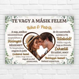 Romantikus, fényképes dekorkép pároknak - otthon & életmód - dekoráció - kép & falikép - poszter - Meska.hu