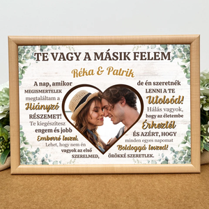 Romantikus, fényképes dekorkép pároknak - otthon & életmód - dekoráció - kép & falikép - poszter - Meska.hu