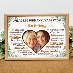 Ajándék anyának - fényképes dekorkép, Otthon & Életmód, Dekoráció, Kép & Falikép, Poszter, Fotó, grafika, rajz, illusztráció, MESKA