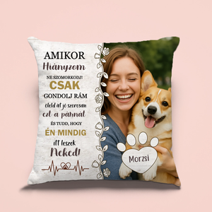 Fényképes kutyás párna gazdiknak, Otthon & Életmód, Lakástextil, Párna & Párnahuzat, Mindenmás, MESKA