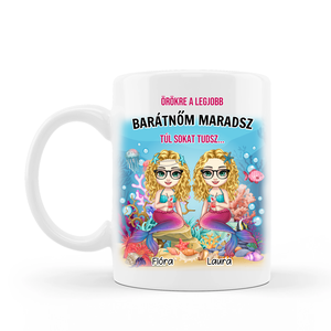 Sellős bögre legjobb barátnőknek - otthon & életmód - konyhafelszerelés, tálalás - tálalás - bögre & csésze - Meska.hu