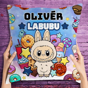 Labubu párna - saját neves - Meska.hu