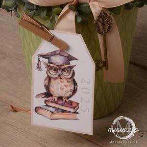 Bagoly BALLAGÁSRA - otthon & életmód - dekoráció - asztal és polc dekoráció - asztaldísz - Meska.hu