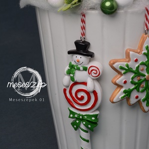 Süti minden mennyiségben karácsonyi asztaldísz - karácsony - karácsonyi lakásdekoráció - karácsonyi manók, figurák - Meska.hu