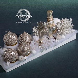 Diótörő elegáns asztaldísz - Meska.hu