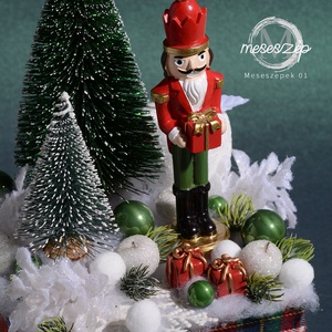 Diótörő klasszik  karácsonyi asztaldísz - karácsony - adventi díszek - adventi asztaldísz - Meska.hu