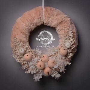 ALMÁK  téli ajtókopogtató - Meska.hu